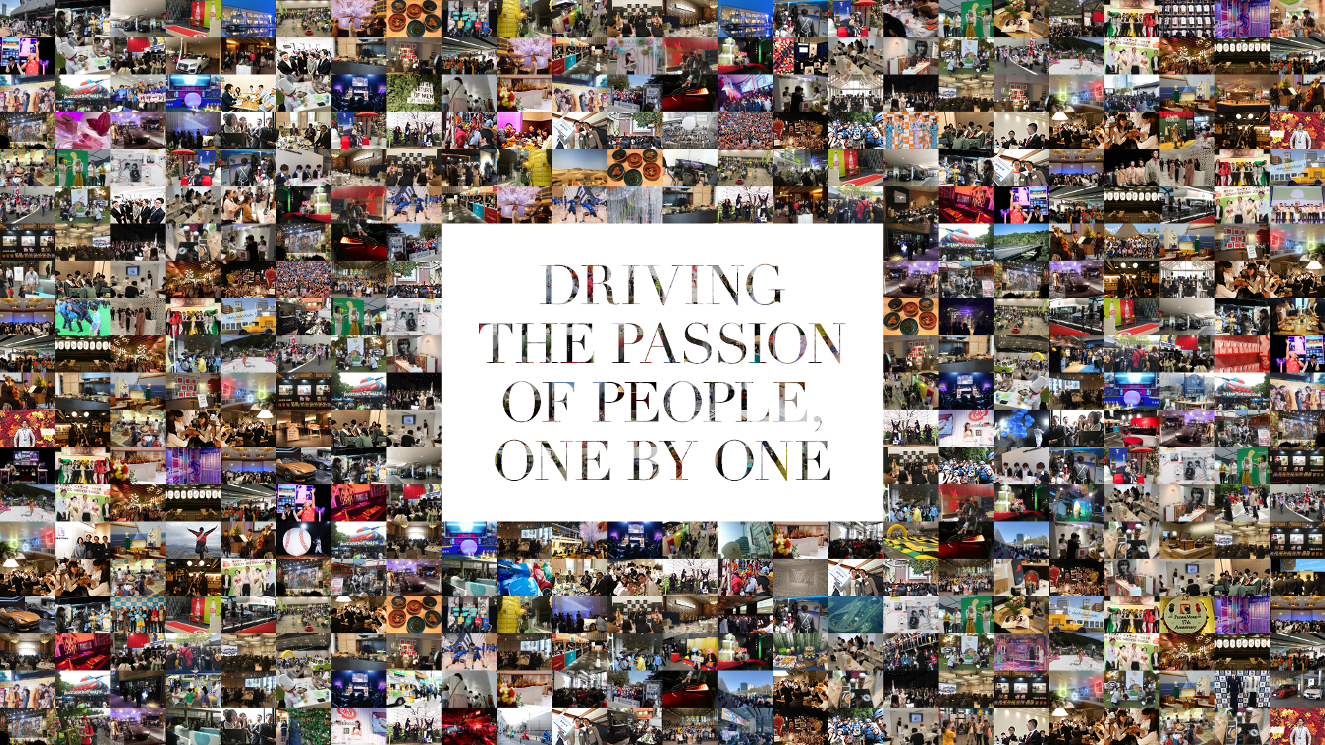 Driving the passsion of people,one by one