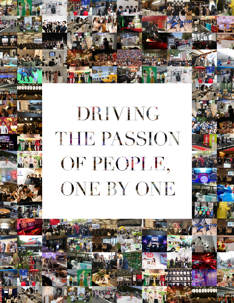Driving the passsion of people,one by one